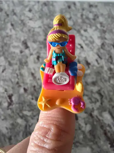 1993 Polly Pocket Tanning Time Ring , View more