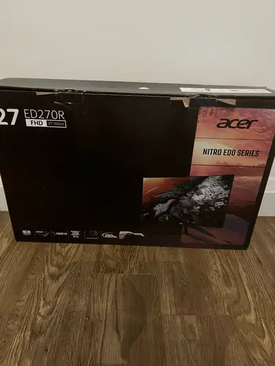 Acer ED270R Monitor, View more