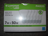 Box 6, LED PAR 20 Spot Light Bulbs