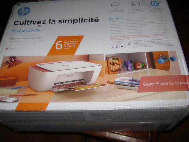 Imprimante HP DJ 2742e dans Appareils électroniques  à Ville de Montréal - Image 3