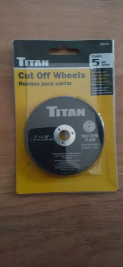 5pc 3"x1/16" cut off wheels, View more