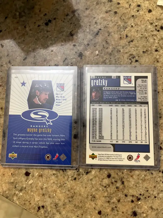 Wayne Gretzky cards  in Arts & Collectibles in Markham / York Region - Image 3