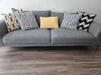 Structube Barron Gray Sofa