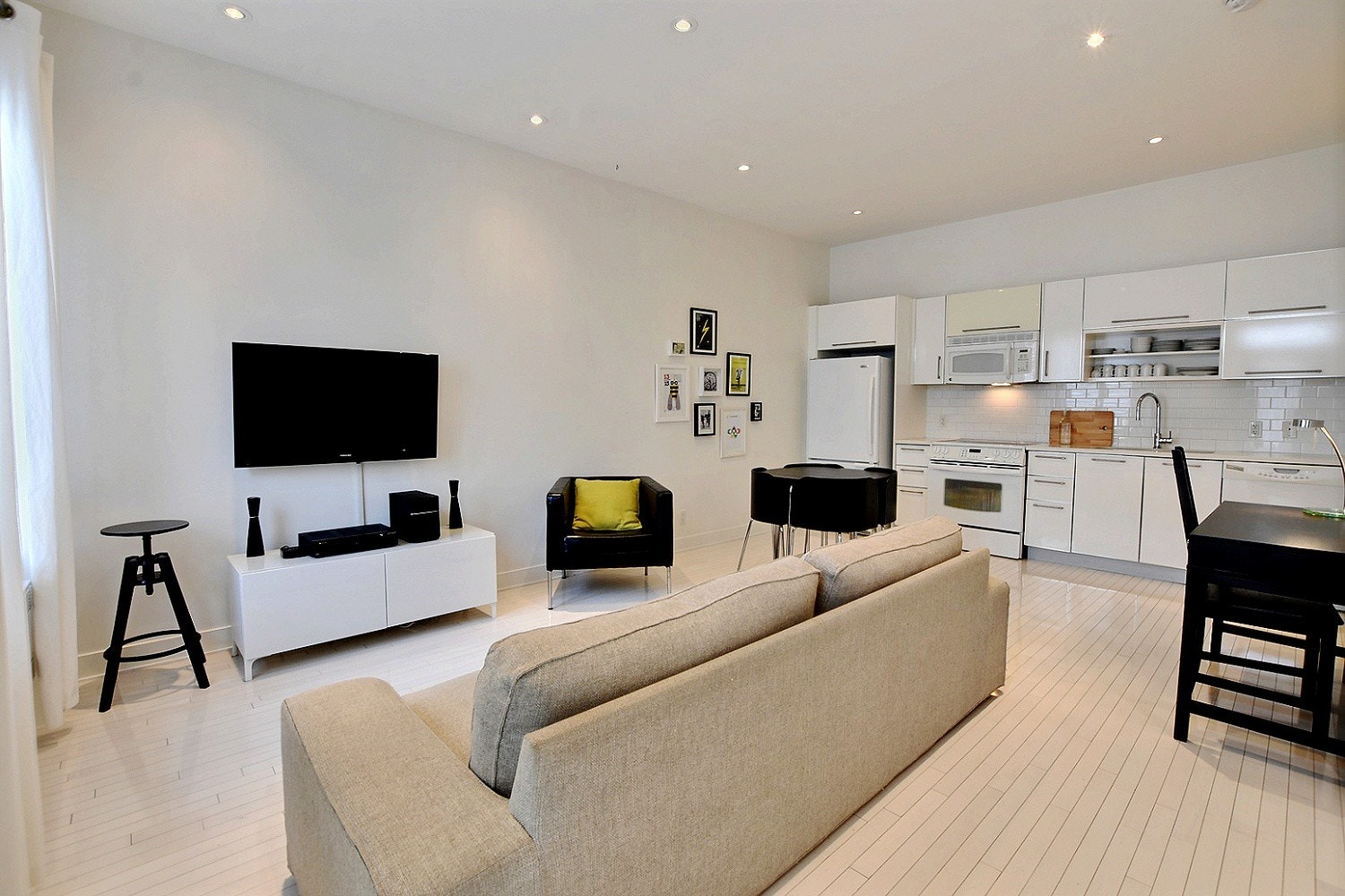 Appartement meublé de 550 pi2 sur le Plateau — photo 3