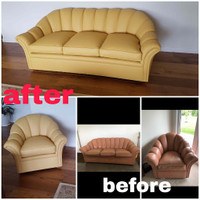 Furniture reupholstery