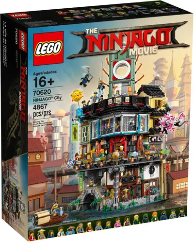 LEGO 70620 NINJAGO City (2017) 4867 Pcs *RARE*, View more