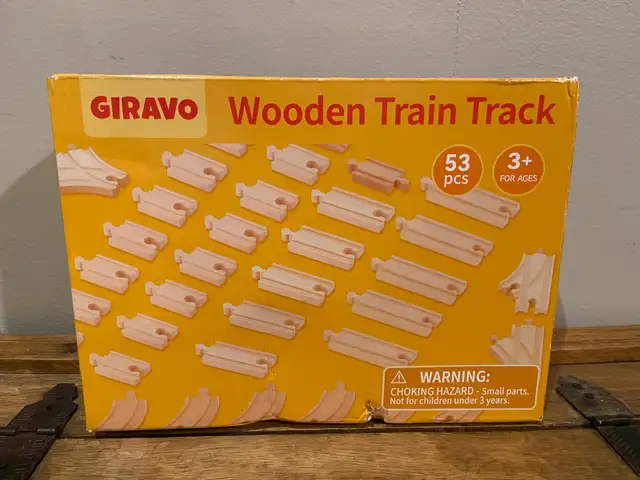 New Wooden Train Track Set 53 pcs in Toys in Oshawa / Durham Region - Image 6