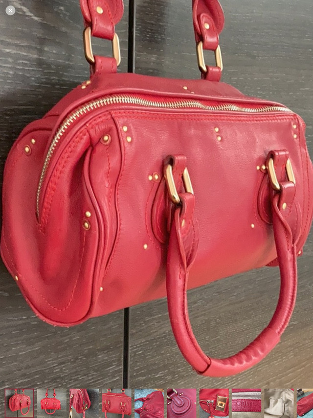 Chloe paddington soft red purse  dans Femmes - Sacs et portefeuilles  à Laval/Rive Nord