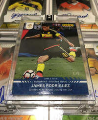 2016 Panini Instant Copa America James Rodriguez Card #1 - 1/5