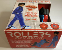 NEW MADD GEAR Madd Rollers Light-Up Heel Skates Suits Ages 6+