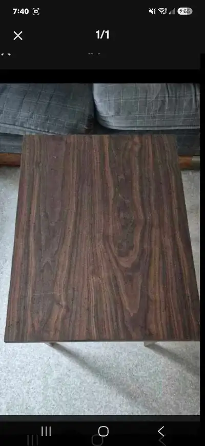 Wood Grain End Table, View more