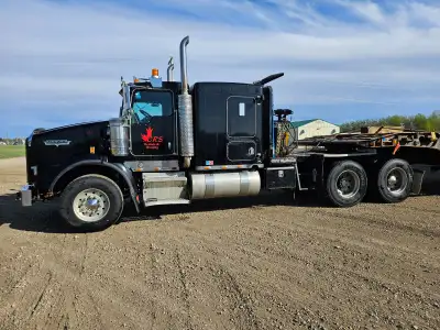 2005 Kenworth T800 tandem 30 ton winch 46 rears 18 speed Twin turbo C15 Large sleeper Frame painted...