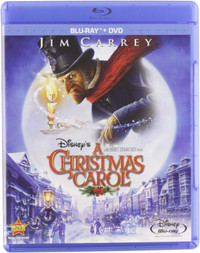 Disney's A Christmas Carol [NEW SEALED Blu-ray + DVD] Jim Carrey