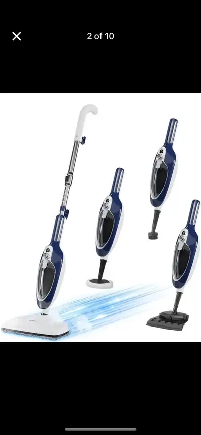 Steam Mop - 10-in-1 MultiPurpose Handheld Steam Cleaner Detachab, View more