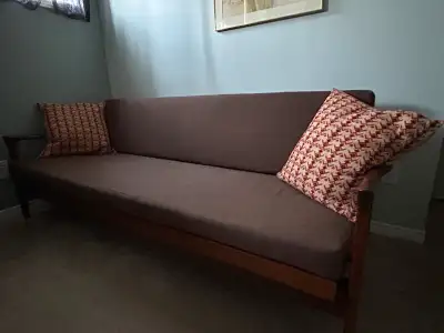 Mid Century Modern  Teak - Sofa / Bed, View more