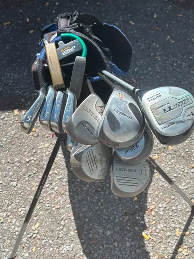 Bag of mixed golf clubs 100 OBO, View more