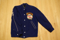 Vintage 1964 Transcona Metro Police Baseball Jacket - Super Cool