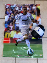NEW! Bubba Soccer Mug &amp; Ronaldo Poster 