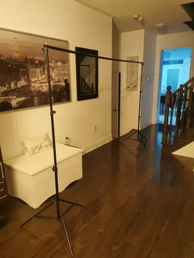 Photography Backdrop Setup - $80, View more