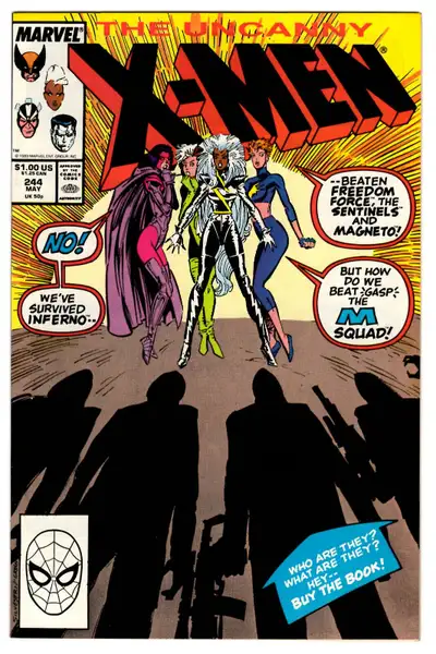 Uncanny X-Men 244 for sale, View more