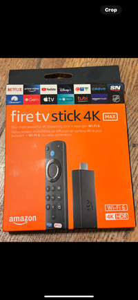 NEW Amazon fire stick 4K MAX
