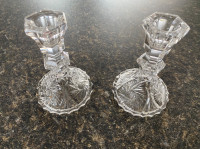 Lead Crystal Candle Holders