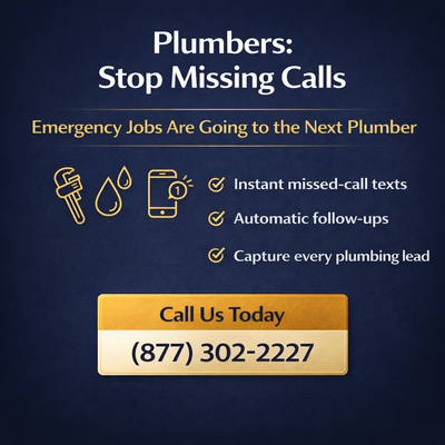 Plumbers: Stop Missing Calls & Losing Jobs FREE TRIAL, View more