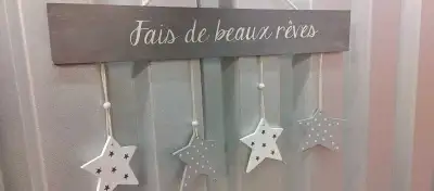Décoration de Chambre Fait de beaux rêves, View more