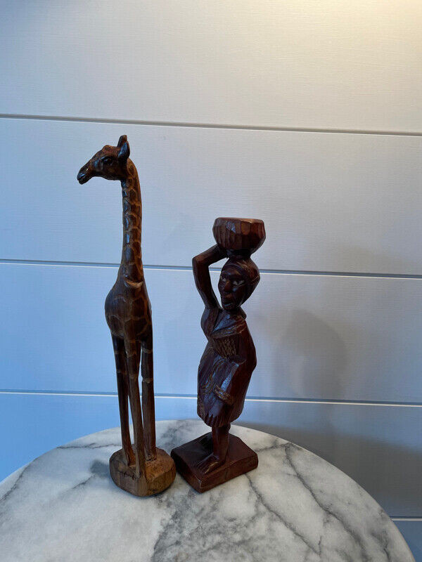 Vintage Tribal Wood Figures in Arts & Collectibles in Dartmouth - Image 4