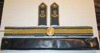 Military RCAF Officer Ceremonial Belt & Shoulder Boards REDUCED