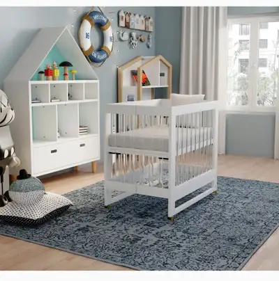 Melo Caress Foldable Crib, View more