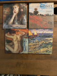 4 livres artistes peintres