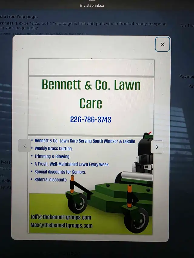 Lawn Care - Attention Retirees South Windsor & Lasalle628657101230091225
