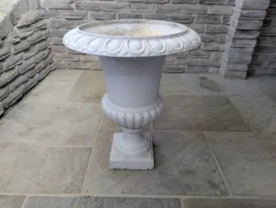 Cast Iron Metal Urn Planter Pot, View more