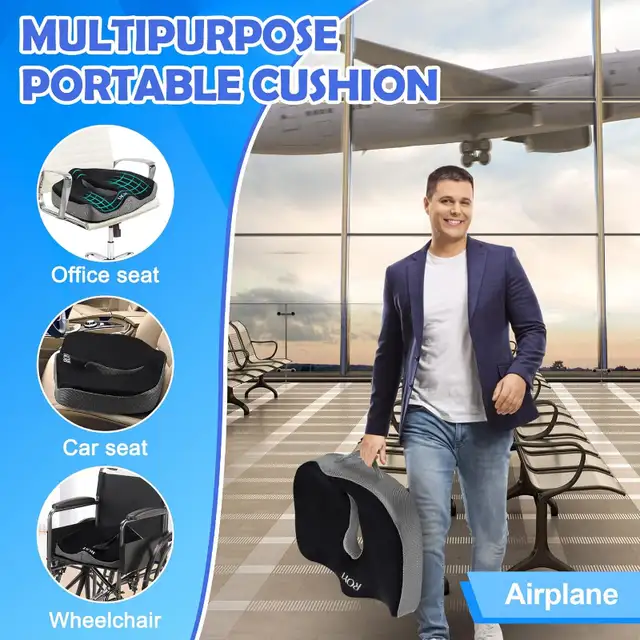 Memory Foam Seat Chair Cushion in Chairs & Recliners in City of Montréal - Image 8