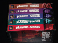 Planète des singes - Coffret de 5 cassettes VHS 1968-71