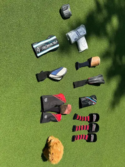 Golf club head covers - assorted new and retro, View more