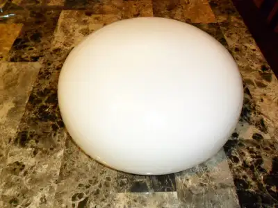 */*verre taillé forme de champignon pour Plafonnier Ceiling Light */*Abat-jour en verre taillé en fo...