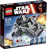 LEGO STAR WARS set 75100 First Order Snowspeeder BRAND NEW