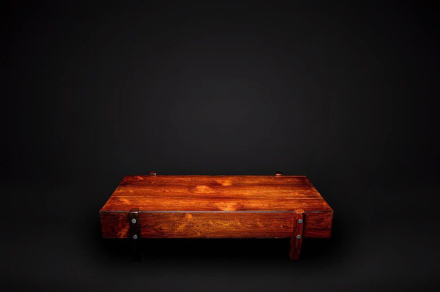 1960s Brazilian Rosewood Eleh Bench by Sergio Rodrigues in Other in Victoria - Image 2