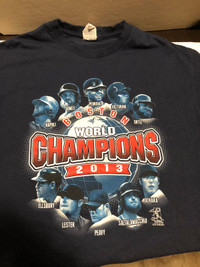 T shirt. Baseball 2013 world champions