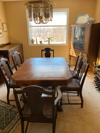 Dining Table Set,Sideboard/buffet and cabinet vintage