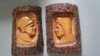 Sculptures Janine Bourgault en bois