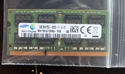 Samsung 8GB DDR3 laptop RAM, View more