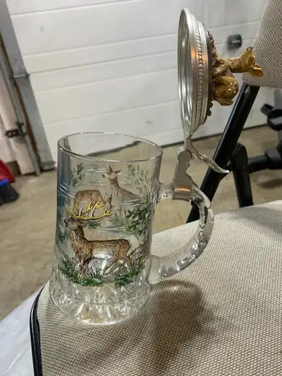 deer hunting beer mug, View more