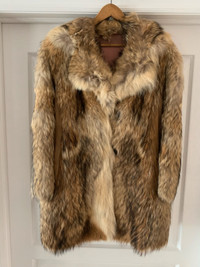 Ladies’ Genuine Wolf Fur Coat