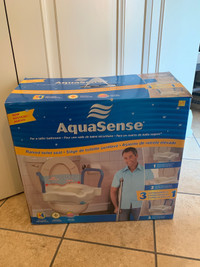 AquaSense 4” Raised Toilet Seat