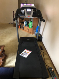 NordicTrack T5.5 treadmill, with DualShox cushioning