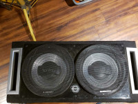 2 Subwoofer 12 pouce infinity