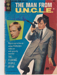 Gold Key Comics - The Man From U.N.C.L.E. - 2 comics (1966 & 68)